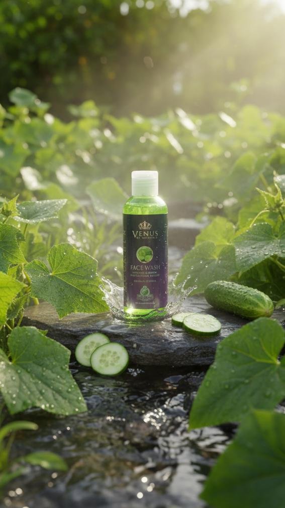 Venus Cucumber Facewash