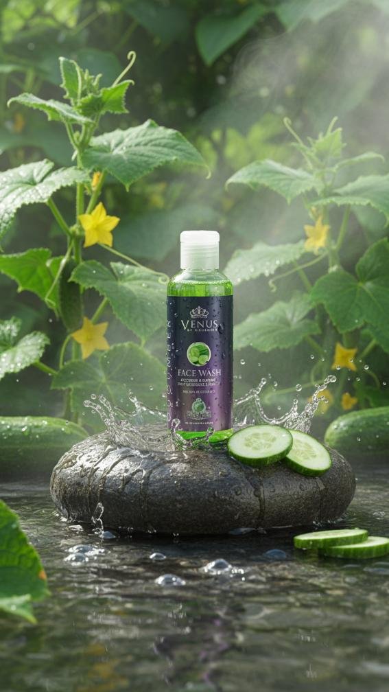 Venus Cucumber Facewash