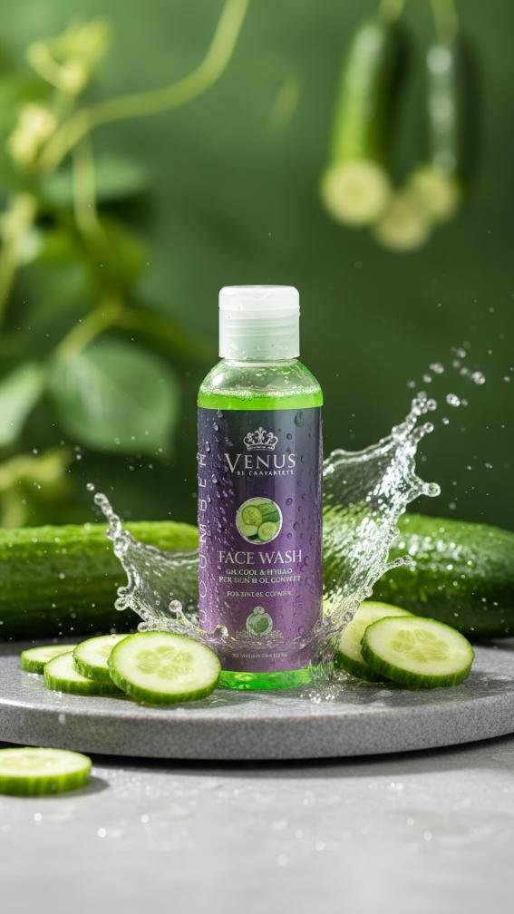 Venus Cucumber Facewash