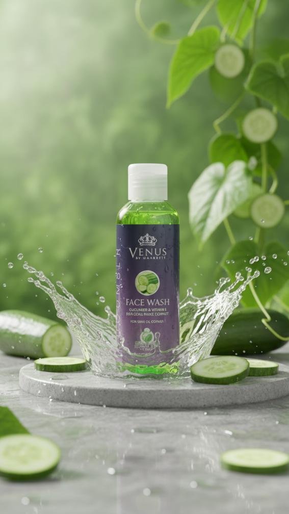 Venus Cucumber Facewash