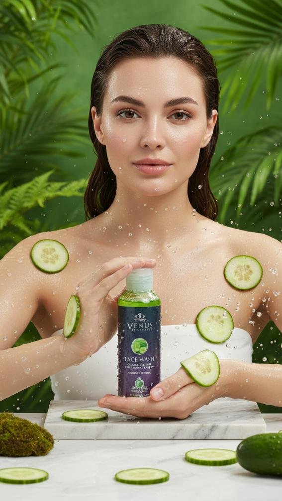 Venus Cucumber Facewash