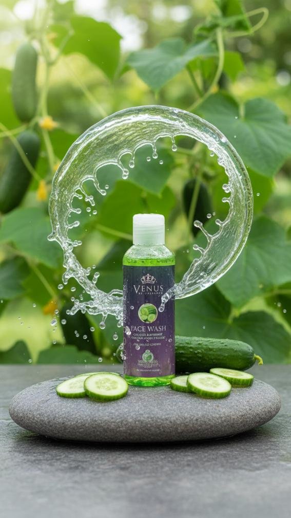 Venus Cucumber Facewash
